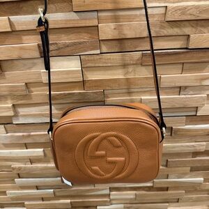 Elegant Tan Leather Women's Bag